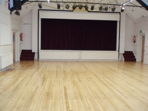 Memorial Hall stage